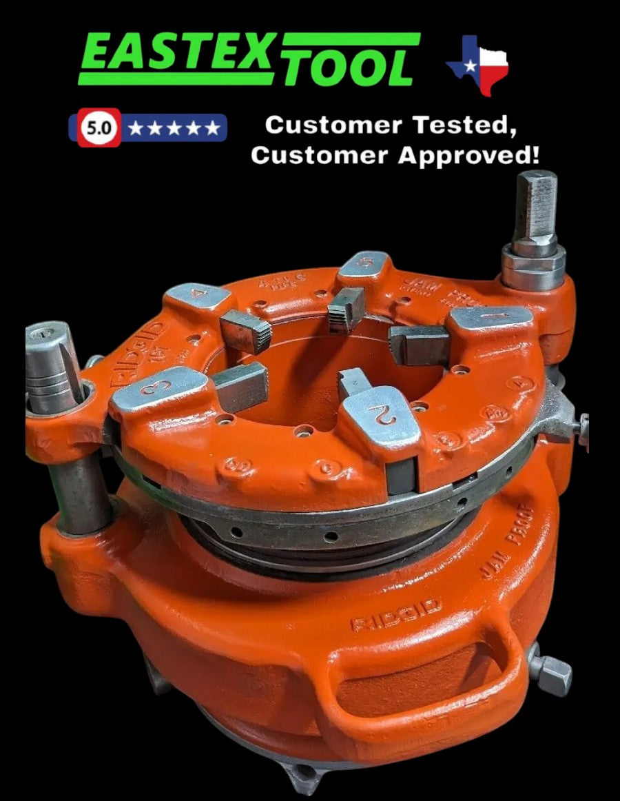 Ridgid 161 Receding Geared Threader 36630, Rebuilt & Tested Eastex Tool.