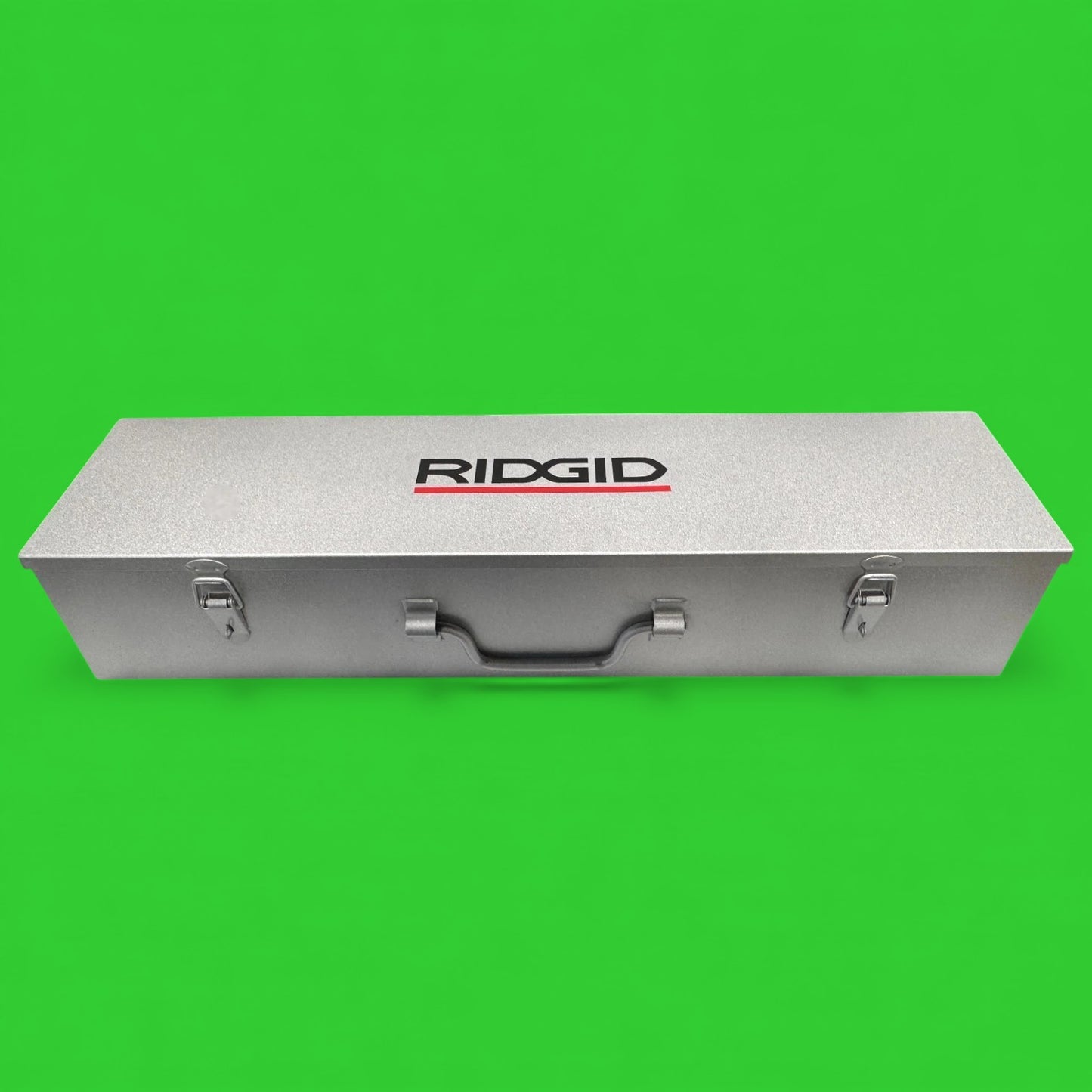 Ridgid 12r Manual Ratchet HS Plastic Coated Pipe Die set, 1/2" to 2" Metal Case 55207