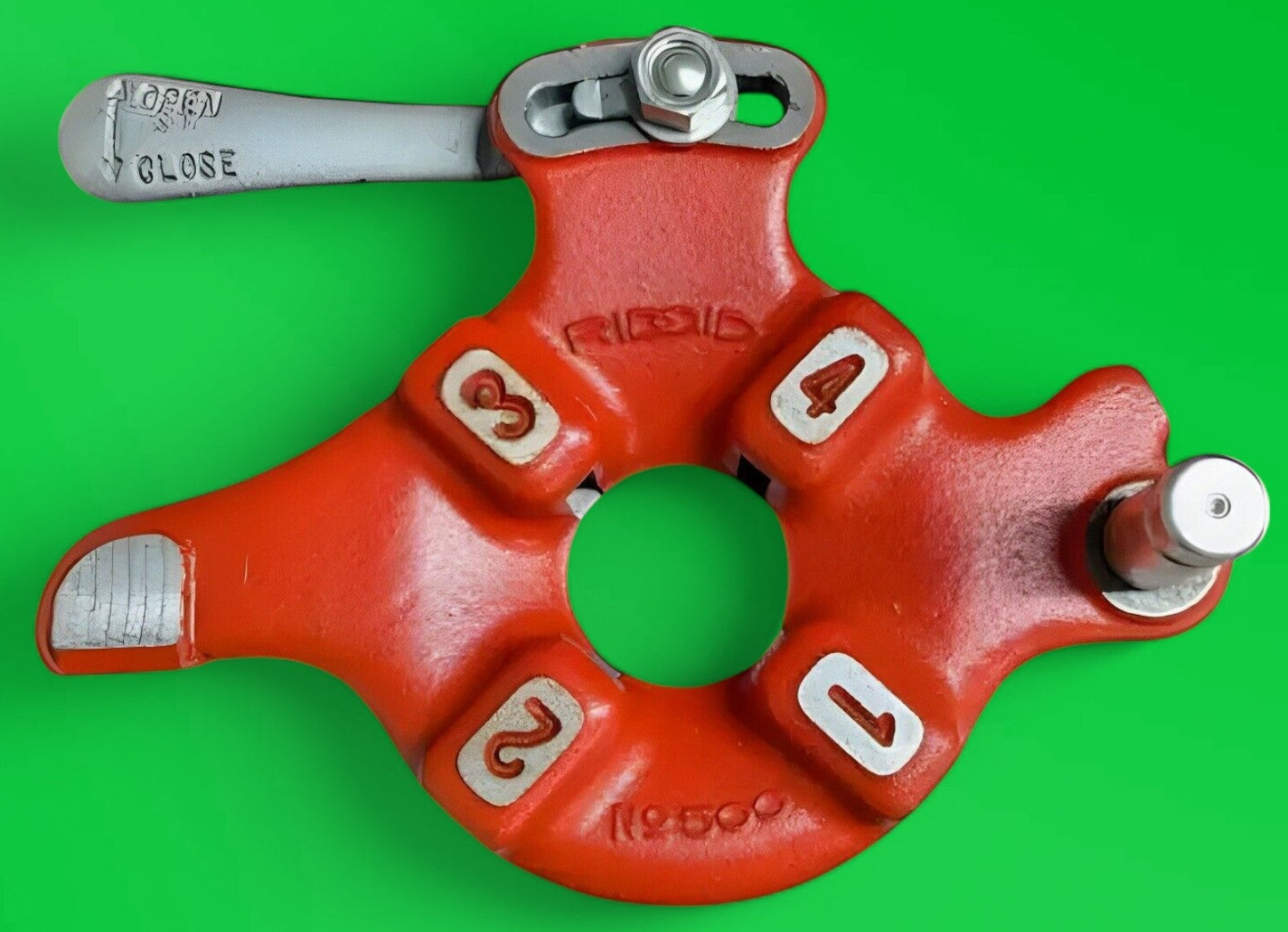 RIDGID 500 DIE HEAD, 1/2'' PIPE THREADER