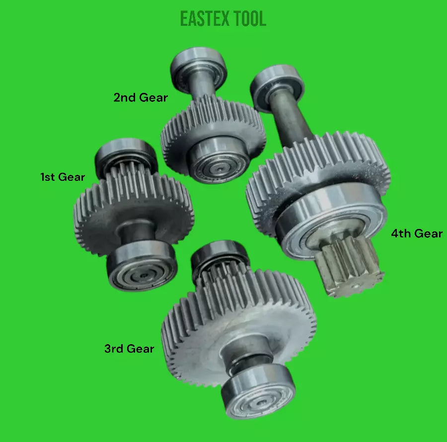Eastex Tool Replacement Gears for Ridgid 700 power drive, Replaces Ridgid 44820,44825,44830,44900