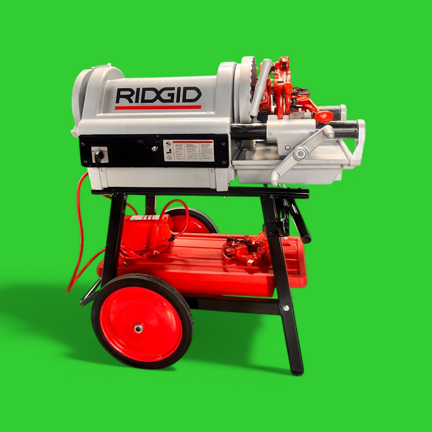 RIDGID 1224 PIPE THREADING MACHINE 1/4" - 2", 2 1/2"-4" 26092