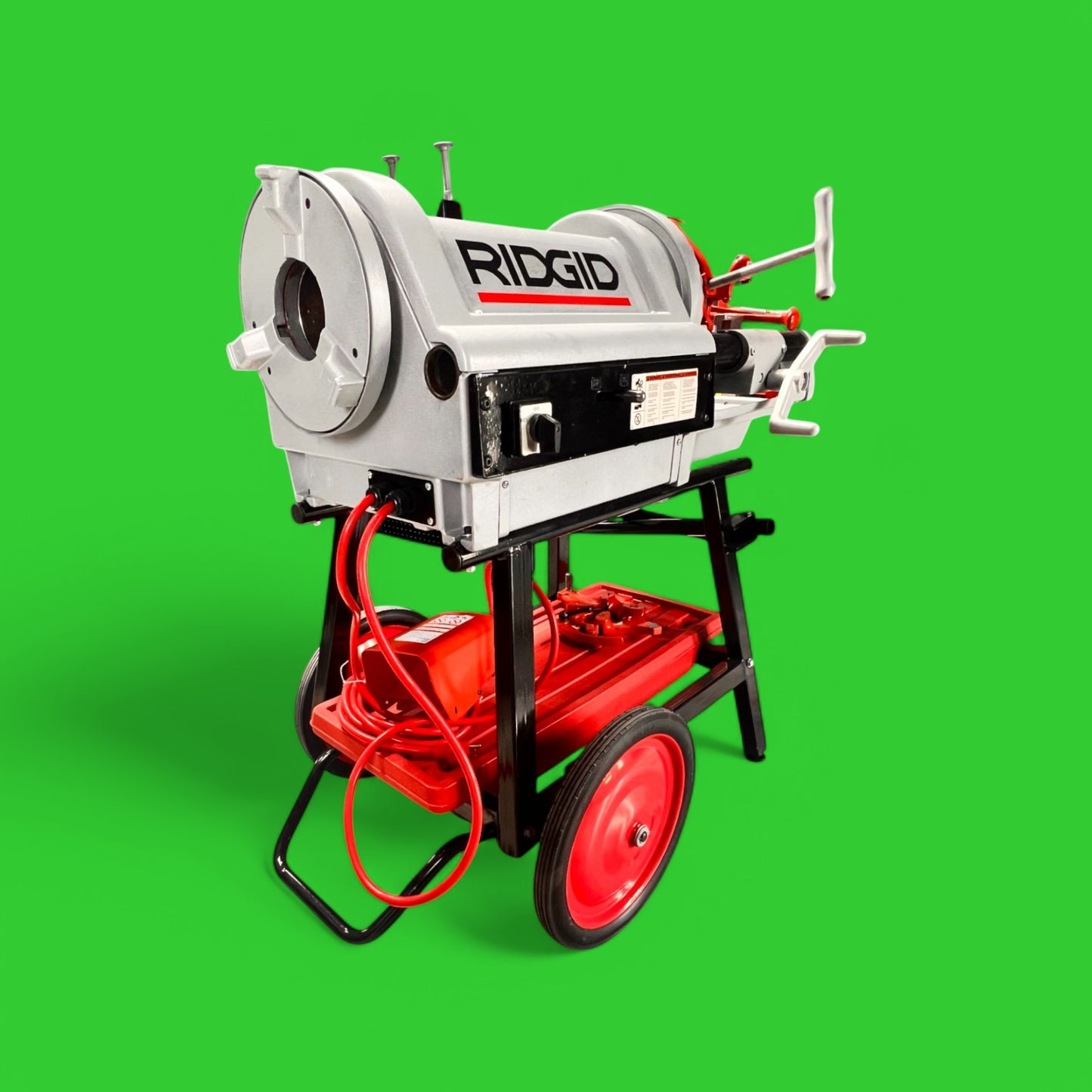 RIDGID 1224 PIPE THREADING MACHINE 1/4" - 2", 2 1/2"-4" 26092
