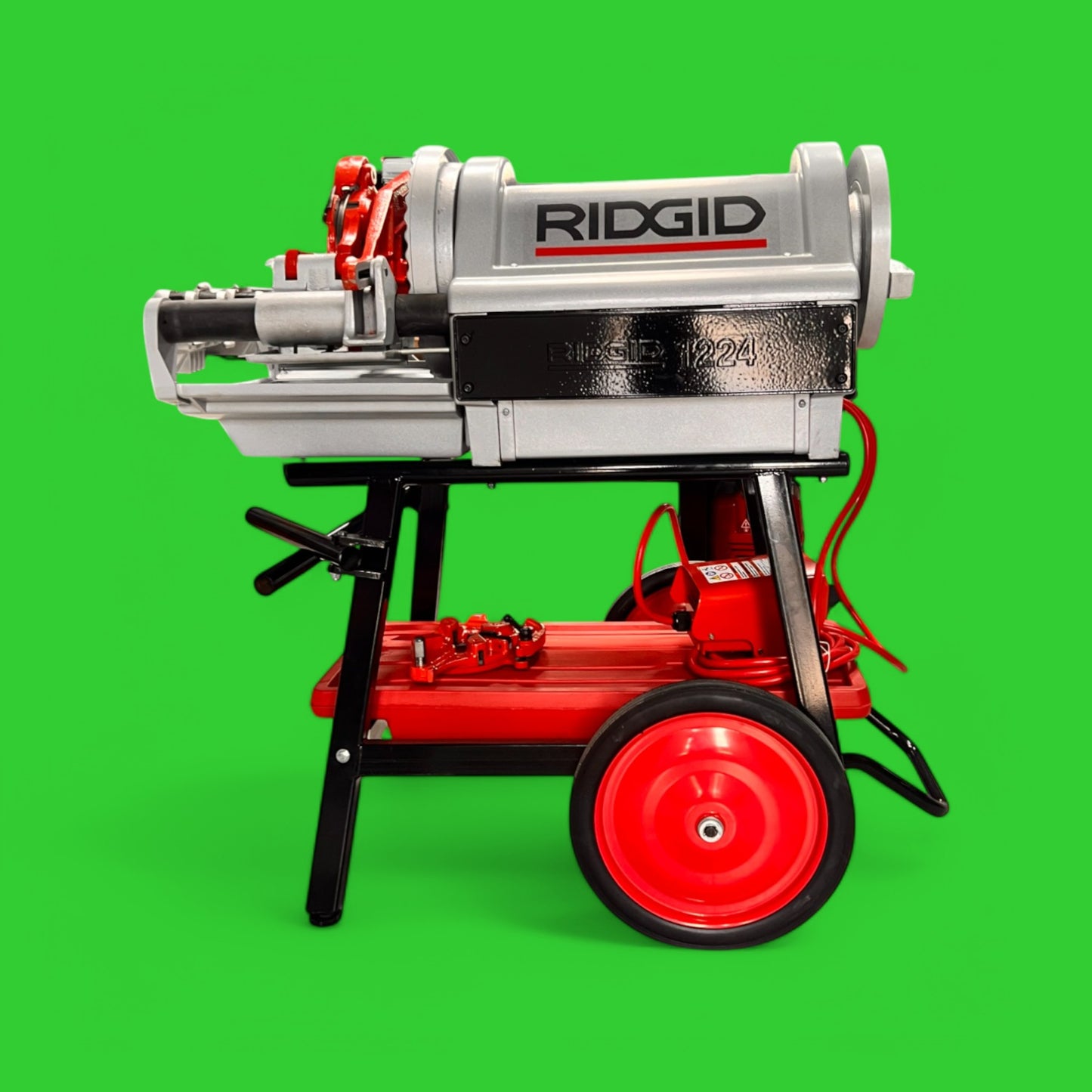 RIDGID 1224 PIPE THREADING MACHINE 1/4" - 2", 2 1/2"-4" 26092