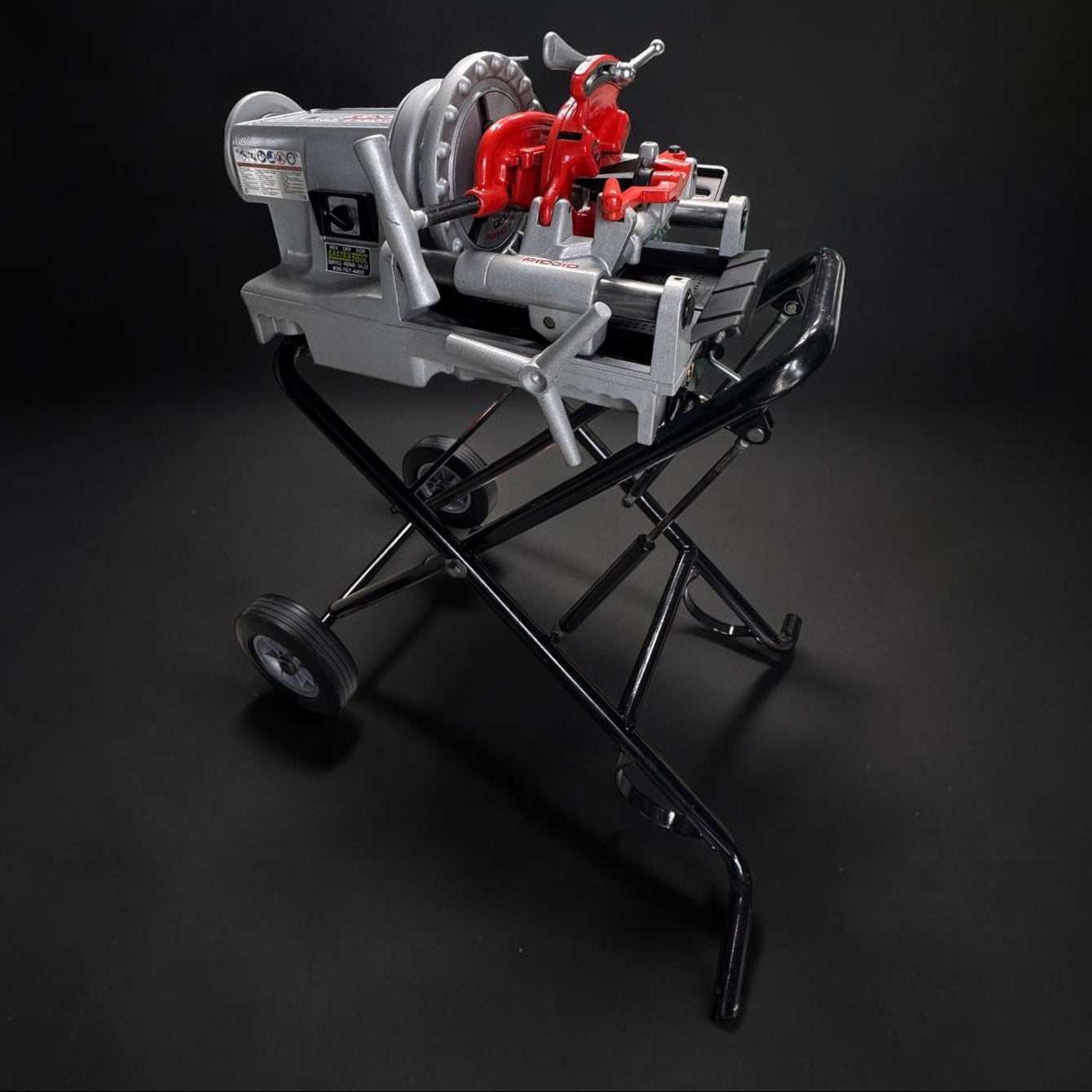 RIDGID 66947 , 300 COMPACT PIPE THREADING MACHINE WITH STAND
