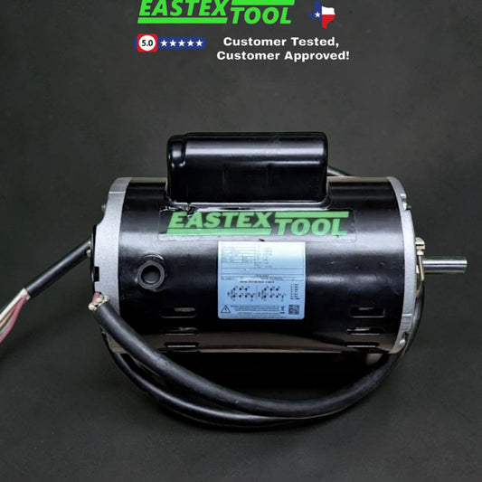 REPLACEMENT MOTOR, FITS RIDGID 1224, 26237 115V, 1 PHASE, 60HZ