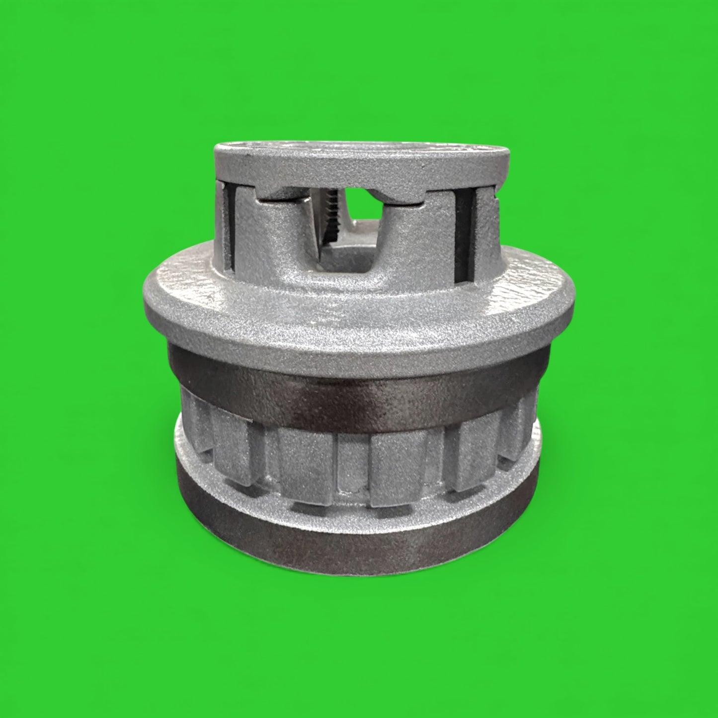 Ridgid 12r Manual Ratchet HS Plastic Coated Pipe Die set, 1/2" to 2" Metal Case 55207