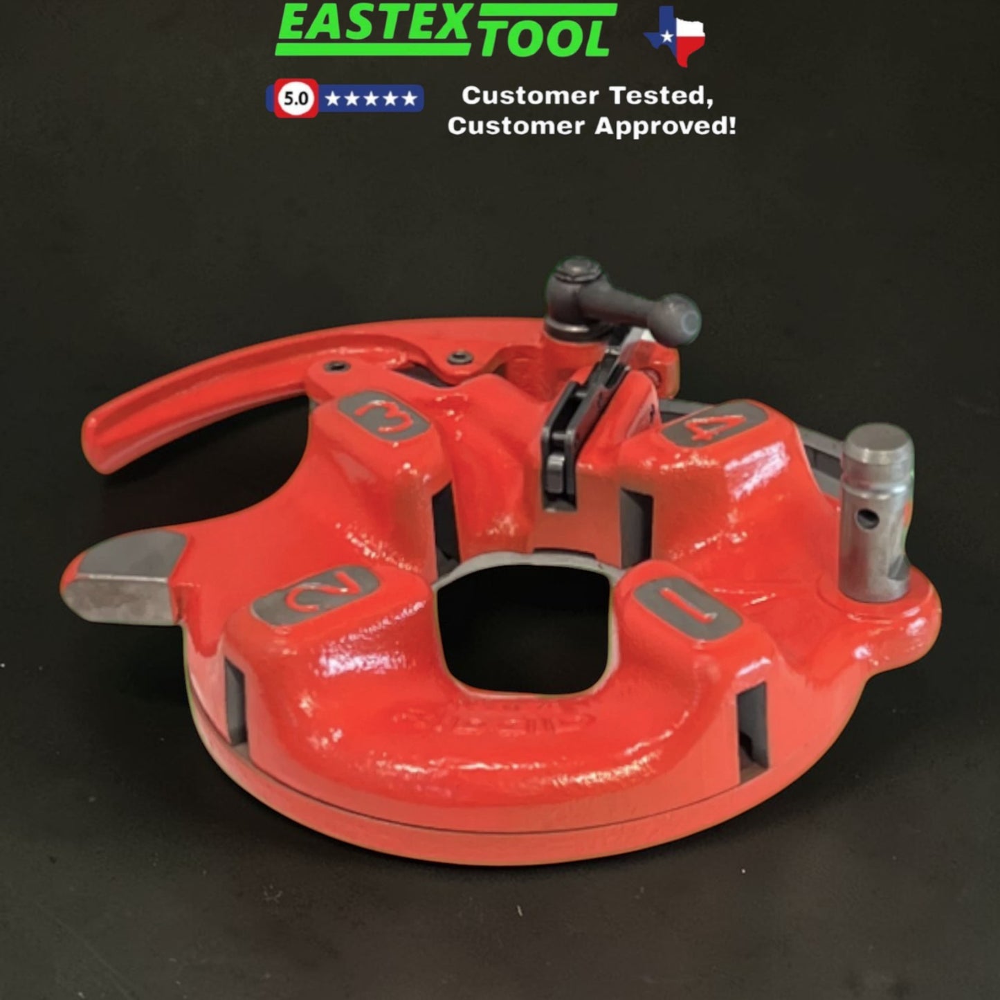 REFURBISHED RIDGID 815A SELF-OPENING DIE HEAD 97075
