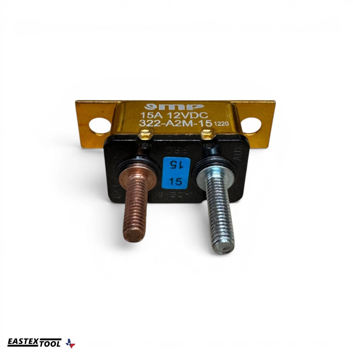 Mechanical Products 322-A2M-15 Circuit Breaker, 15A 14VDC Type 2 Modified Reset